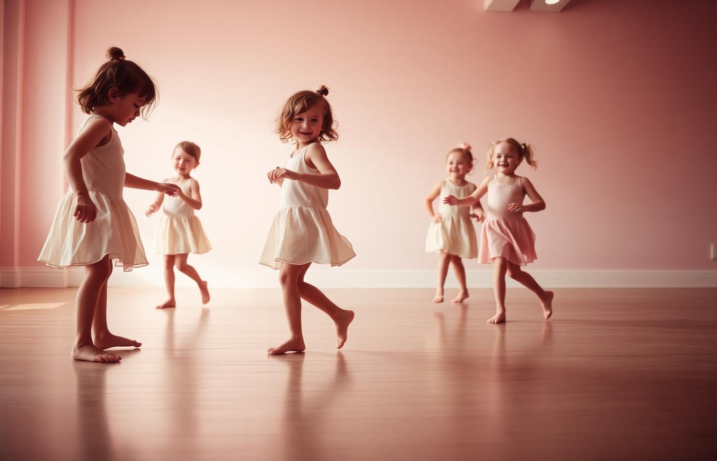 Cours de danse enfants à Paris 18, éveil et initiation en studio